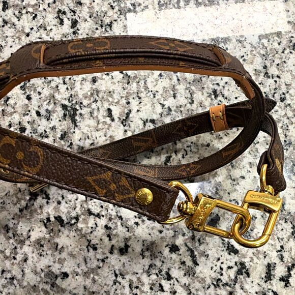 Louis Vuitton Handbags - Authentic Louis Vuitton Monogram Canvas 16mm Adjustable Shoulder Strap Pristine